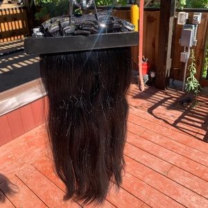 Bellami Jet black hair extensions